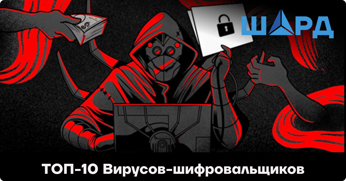 ТОП-10 Вирусов шифровальщиков